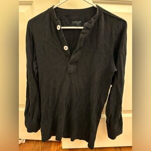 Urban Outfitters Thermal Black Shirt